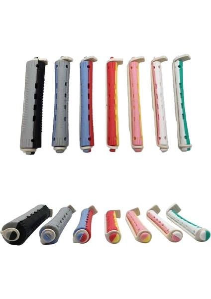 No.7 Tarzı Lot Saç Bigudi Çekme Çekirdeği Saç Rulo Sihirli Saç Kıvırcıklaştırıcıları Silindirler Dıy Formers Berber Saç Şekillendirici Aracı Salon Accessaries (Yurt Dışından) fiyatları