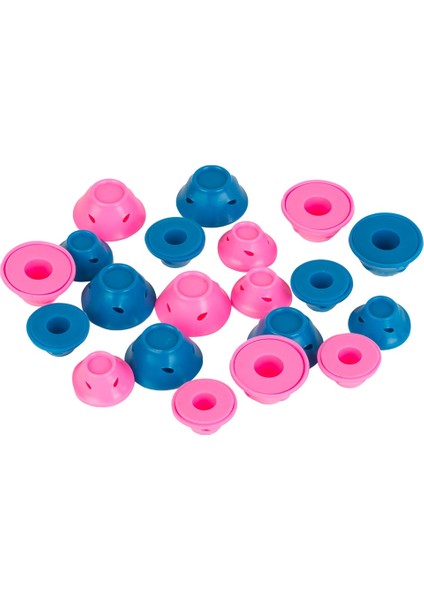 10 Büyük 10 Küçük Stil Büyülü Sihirli Uyuyan Kıvırcık Saç Silikonu Şarjsız Isıtmasız Saç Bigudi Yumurta Rulosu Dalga Şekli Yumuşak Kauçuk Şekli Kavisli (Yurt Dışından) modelleri