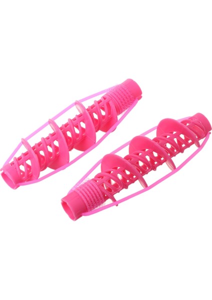 4 Adet Tarzı 4 Adet Saç Silindirleri Spiral Kıvırma Dıy Aracı Kuaförlük Isı Yok Klipssiz Şekillendirici Bukleler Rulo Saç Bigudi Saç Silindirleri Bigoudis (Yurt Dışından)