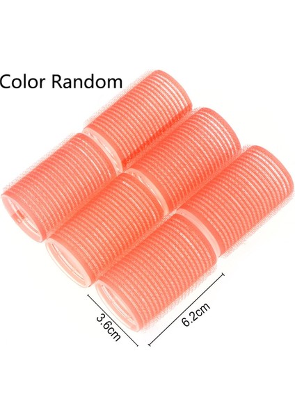 4pc-3.6cm Tarzı Siyah Büyük Kendinden Kavramalı Saç Silindirleri Pro Salon Kuaförlük Maşaları Profesyonel Çok Boyutlu Kuaför Dıy Için Yapışkan Sarılmak Tarzı (Yurt Dışından)
