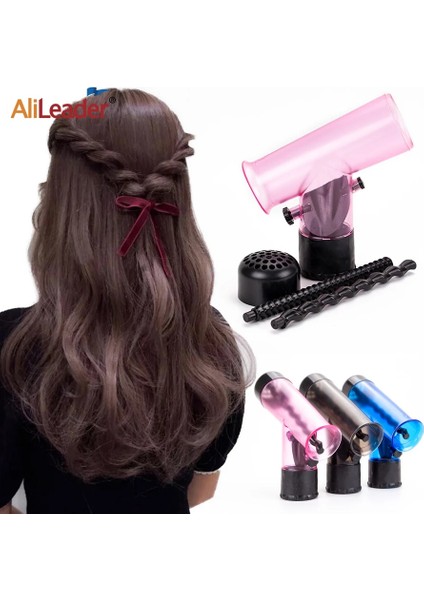 Siyah Stil Wind Magic Saç Bukle Kurutma Makinesi, Rambling Wind Saç Bukle Difüzörü, Saç Fön Makinesi Ataşmanı Saç Bigudi Şekillendirme Aracı (Yurt Dışından) fırsatları