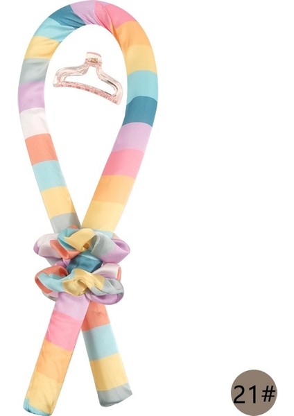 No.18 Tarzı Kadınlar Için Isısız Curling Çubuk Kafa Ipek Bukleler Saç Waver Saç Bigudi Şerit Sarma Kiti Hiçbir Isı Maşaları Silindirler Şekillendirici Araçları (Yurt Dışından) fırsatları