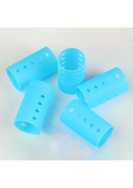 22 mm Tarzı 3 Packsset Plastik Saç Silindirleri Saç Kiti ile Soğuk Perma Çubukları Bigudi Çubukları Air Bang Clip Curling Kabarık Dalgalı Make (Yurt Dışından) modelleri