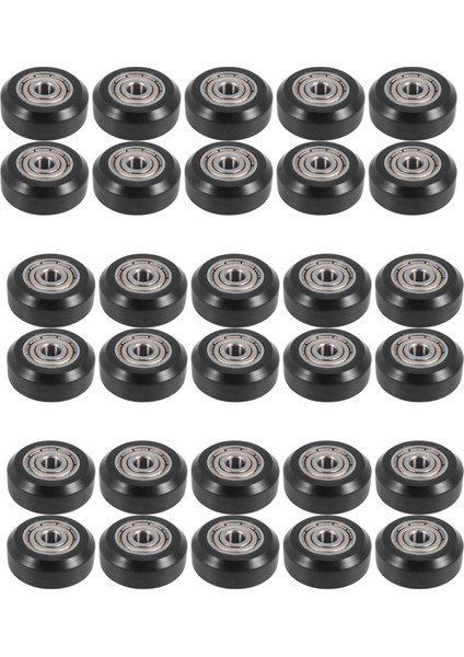 3D Yazıcı Için Rulman Avara Kasnak Dişli ile 30 Adet Büyük Plastik Kasnak Tekerlek (Yurt Dışından)