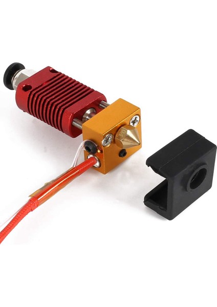 3x 3D Yazıcı Mk8 Hotend Kiti, Ekstruder Baskı Kafası ile Montajlı Ekstruder Sıcak Uç Kiti Için 3 3 Pro (Yurt Dışından)