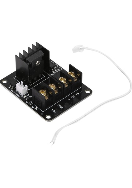 3D Yazıcı Yatağı Mosfet Genişletme Modülü, 2 Pinli Kurşun Anet A8 A6 A2 Uyumlu Siyah (Yurt Dışından)