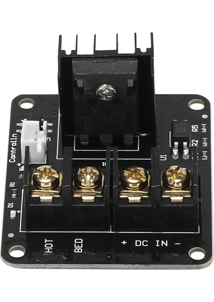 3D Yazıcı Yatağı Mosfet Genişletme Modülü, 2 Pinli Kurşun Anet A8 A6 A2 Uyumlu Siyah (Yurt Dışından)