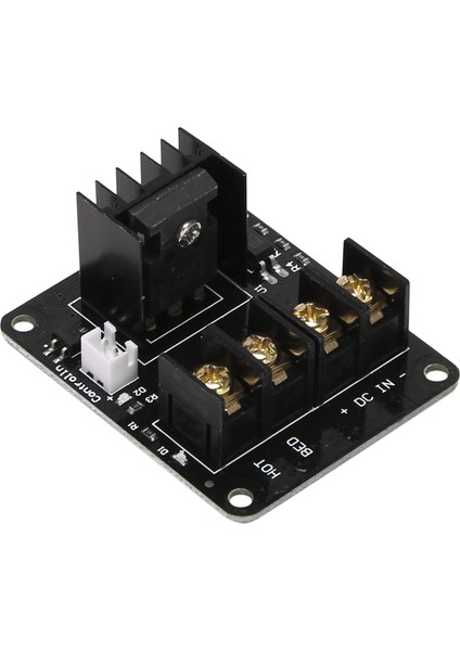 3D Yazıcı Yatağı Mosfet Genişletme Modülü, 2 Pinli Kurşun Anet A8 A6 A2 Uyumlu Siyah (Yurt Dışından)