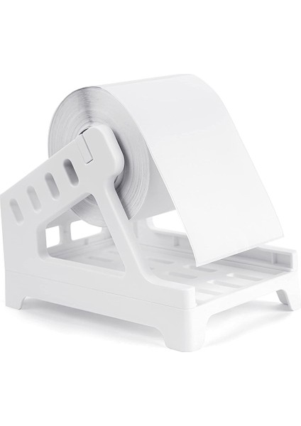 Rulo ve Yelpaze Kıvrımlı Termal Etiketler Için Nakliye Etiketi Tutucusu Masaüstü Etiket Yazıcısıyla Çalışır (Yurt Dışından) indirimleri