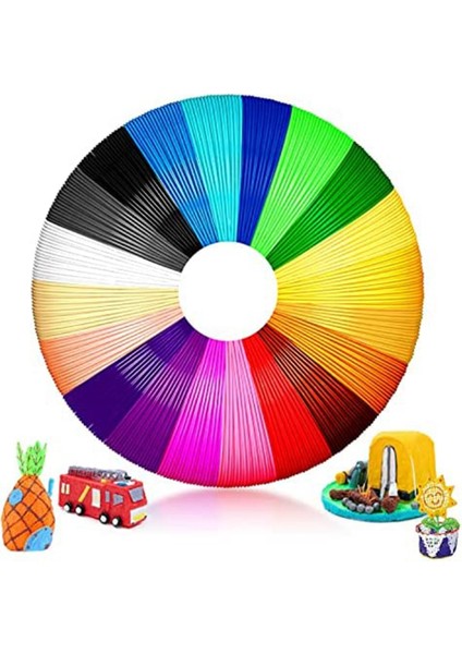 Pcl, Her Biri 10 M - Pcl Filament 1,75 Mm, Düşük Sıcaklıklar Için Renk Seti, 3D Çocuk (Yurt Dışından)