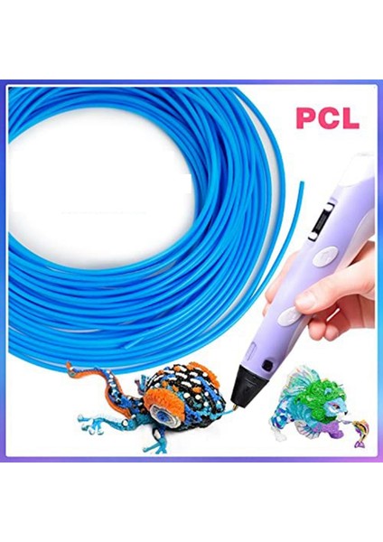Pcl, Her Biri 10 M - Pcl Filament 1,75 Mm, Düşük Sıcaklıklar Için Renk Seti, 3D Çocuk (Yurt Dışından)