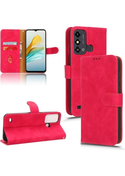 Zte A53 5g Koruyucu Kapak Deri Kart ile Folio Flip Case (Yurt Dışından)