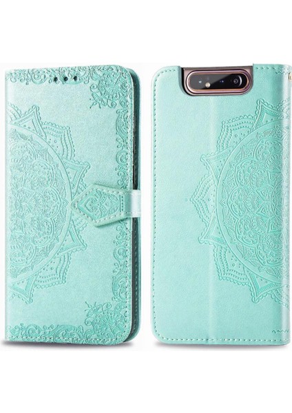 Samsung A80/A90 Zarif Desen Darbeye Basit Iş Için Kılıf (Yurt Dışından)