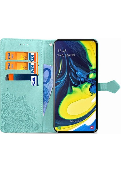 Samsung A80/A90 Zarif Desen Darbeye Basit Iş Için Kılıf (Yurt Dışından) modelleri