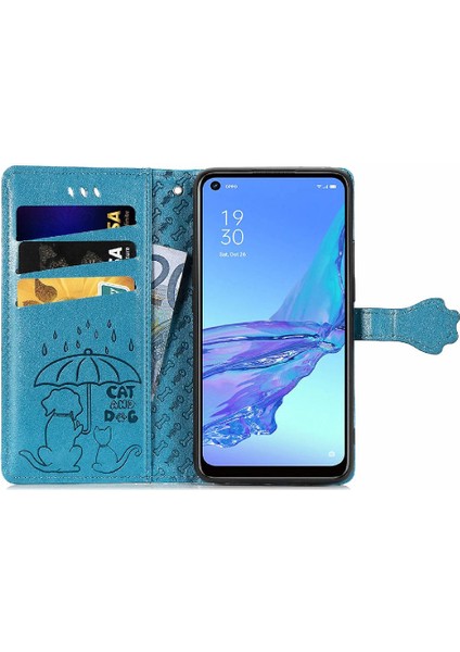 Oppo A53 2020 Için Kılıf Kısa Kayış Kapak Çevirin Kılıf Karikatür Hayvanlar (Yurt Dışından) fırsatları