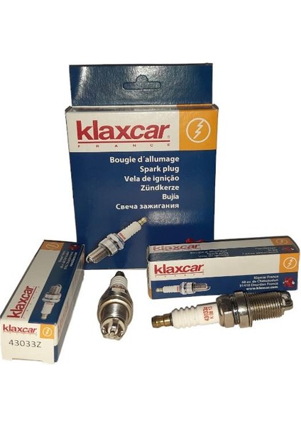 Klaxcar Atesleme Bujı M14X1.25 3 Tırnak Audı-Bmw-Cıtroen-Daıhatsu-Ford-Mercedes-Isuzu-Mazda-Mıtsubıshı France (4 Adet )