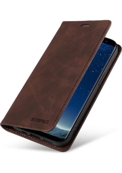 Samsung Galaxy S8 Için Kılıf Koruyucu Folio Cüzdan Pu Deri Manyetik (Yurt Dışından) fırsatları