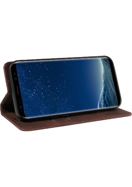 BDT Boutique Samsung Galaxy S8 Için Kılıf Koruyucu Folio Cüzdan Pu Deri Manyetik (Yurt Dışından)