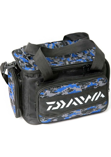 Baskılı Helper Bag Balıkçı Çantası - Blue Camo