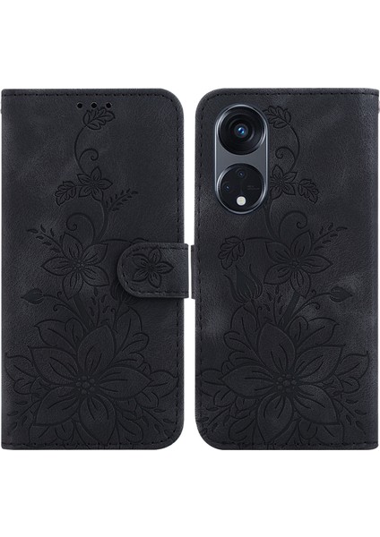 Oppo Reno 8t 5g Için Kılıf Kabartmalı Lily Premium Pu Deri Cüzdan Stili Kart Tutuculu ve Standlı Çevirmeli Telefon Kılıfı (Yurt Dışından) indirimleri