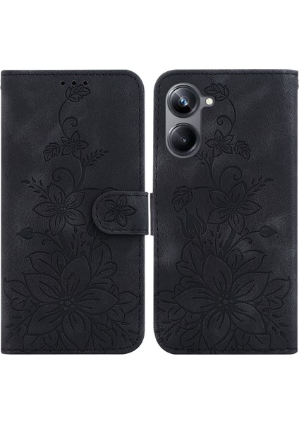 Realme 10 Pro 5g Için Kılıf Kabartmalı Lily Premium Pu Deri Cüzdan Stili Kart Tutuculu ve Standlı Çevirmeli Telefon Kılıfı (Yurt Dışından) indirimleri