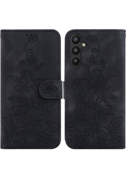 Samsung Galaxy A34 5g Için Kılıf Kabartmalı Lily Premium Pu Deri Cüzdan Stili Kart Tutuculu ve Standlı Çevirmeli Telefon Kılıfı (Yurt Dışından) indirimleri