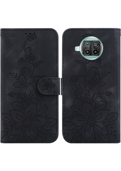 Xiaomi 10T Lite Için Kılıf Kabartmalı Lily Premium Pu Deri Cüzdan Stili Kart Tutuculu ve Standlı Çevirmeli Telefon Kılıfı (Yurt Dışından) indirimleri