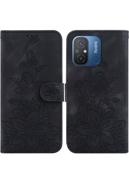 Xiaomi Redmi 12C Için Kılıf Kabartmalı Lily Premium Pu Deri Cüzdan Stili Kart Tutuculu ve Standlı Çevirmeli Telefon Kılıfı (Yurt Dışından) indirimleri
