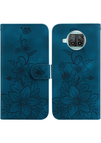 Xiaomi 10T Lite Için Kılıf Kabartmalı Lily Premium Pu Deri Cüzdan Stili Kart Tutuculu ve Standlı Çevirmeli Telefon Kılıfı (Yurt Dışından) indirimleri