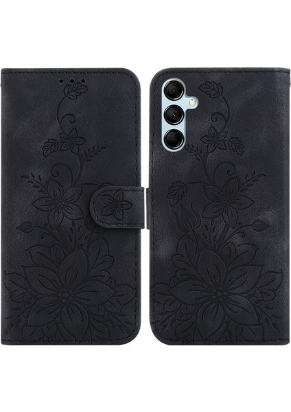 Samsung Galaxy M14 Için Kılıf Kabartmalı Lily Premium Pu Deri Cüzdan Stili Kart Tutuculu ve Standlı Çevirmeli Telefon Kılıfı (Yurt Dışından) indirimleri