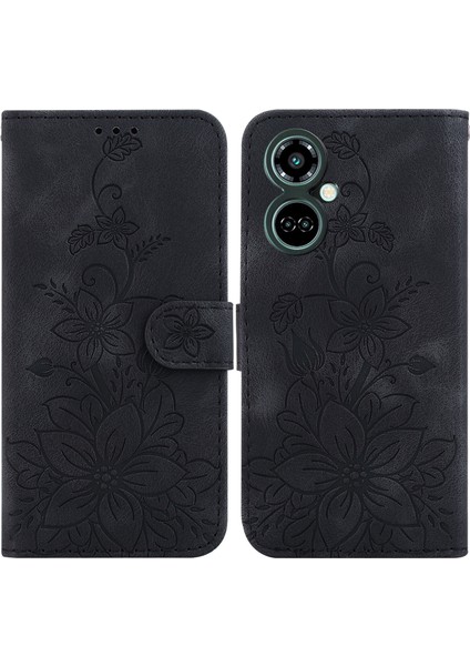 Tecno Camon 19 Pro 5g Için Kılıf Kabartmalı Lily Premium Pu Deri Cüzdan Stili Kart Tutuculu ve Standlı Çevirmeli Telefon Kılıfı (Yurt Dışından) indirimleri