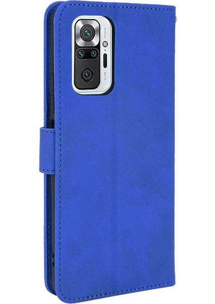 Xiaomi Redmi Not 10 Pro Max Deri Için Folio Flip Case Kart Tam Telefon Kılıfı (Yurt Dışından)