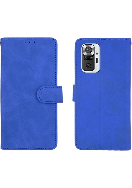 Xiaomi Redmi Not 10 Pro Max Deri Için Folio Flip Case Kart Tam Telefon Kılıfı (Yurt Dışından)