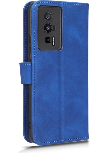 SZY Market Xiaomi Redmi Için K60/K60 Pro Deri Folio Flip Case Koruyucu Telefon Kılıfı (Yurt Dışından)