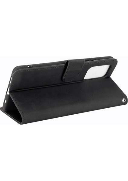 Xiaomi Redmi Not 10 Pro Max Deri Için Folio Flip Case Kart Tam Telefon Kılıfı (Yurt Dışından)