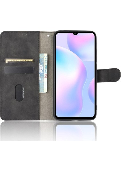 Xiaomi Redmi 9A Kart Ekleme Tam Koruma Deri Folio Için Telefon Kılıfı (Yurt Dışından)