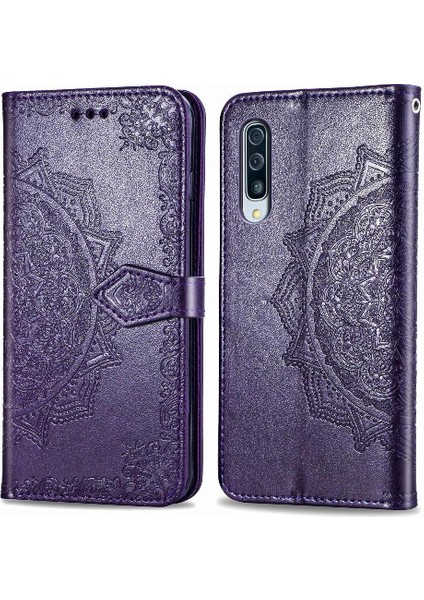 Samsung A30S Iş Zarif Desen Darbeye Vaka Telefon Kılıfı (Yurt Dışından)