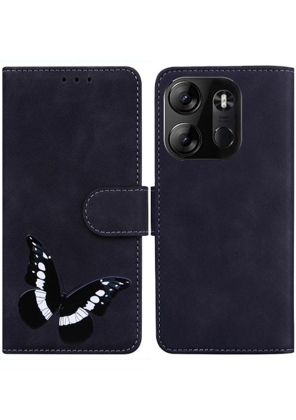 Tecno Spark Go 2023 Flip Folio Için Cüzdan Renk Baskılı Kart Telefon Kılıfı (Yurt Dışından)