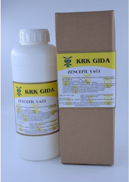 Zencefil Yağı 1 kg