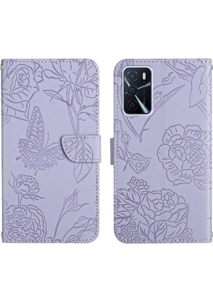 Oppo A54 4G/A16 Anti-Damla Koruma Darbeye Deri ve Telefon Kılıfı (Yurt Dışından)
