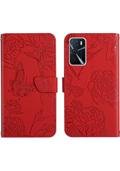 Oppo A54 4G/A16 Anti-Damla Koruma Darbeye Deri ve Telefon Kılıfı (Yurt Dışından)