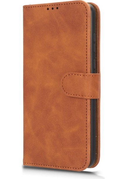 Zte A53 5g Koruyucu Deri Kart ile Folio Flip Case Telefon Kılıfı (Yurt Dışından) modelleri