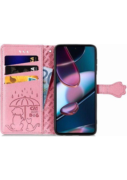 Moto Kenar X30 Için Kısa Kayış Çevirin Karikatür Telefon Kılıfı (Yurt Dışından) fırsatları
