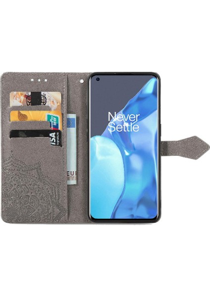 Oneplus 9 Için Pro Iş Çevirin Deri Zarif Telefon Kılıfı (Yurt Dışından)