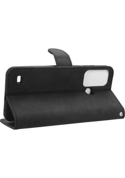 Zte A53 5g Koruyucu Deri Kart ile Folio Flip Case Telefon Kılıfı (Yurt Dışından) modelleri