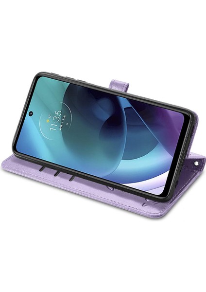 Moto G51 Karikatür Hayvanlar Için Kısa Kayış Darbeye Deri Telefon Kılıfı (Yurt Dışından) modelleri
