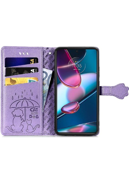 Moto Kenar 30 Pro Flip Için Darbeye Karikatür Hayvanlar Kısa Telefon Kılıfı (Yurt Dışından) modelleri