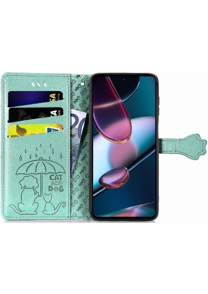 Moto Kenar X30 Için Kısa Kayış Çevirin Karikatür Telefon Kılıfı (Yurt Dışından) modelleri