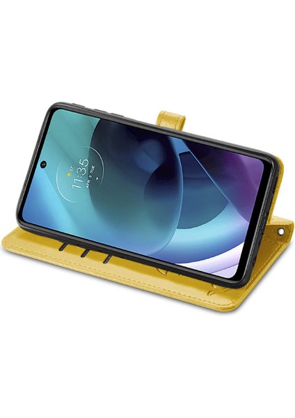 Moto G51 Karikatür Hayvanlar Için Kısa Kayış Darbeye Deri Telefon Kılıfı (Yurt Dışından) fırsatları