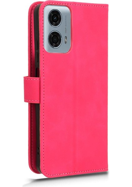 Motorola Moto G34 5g Deri Için Folio Flip Case Tam Koruma Telefon Kılıfı (Yurt Dışından) modelleri